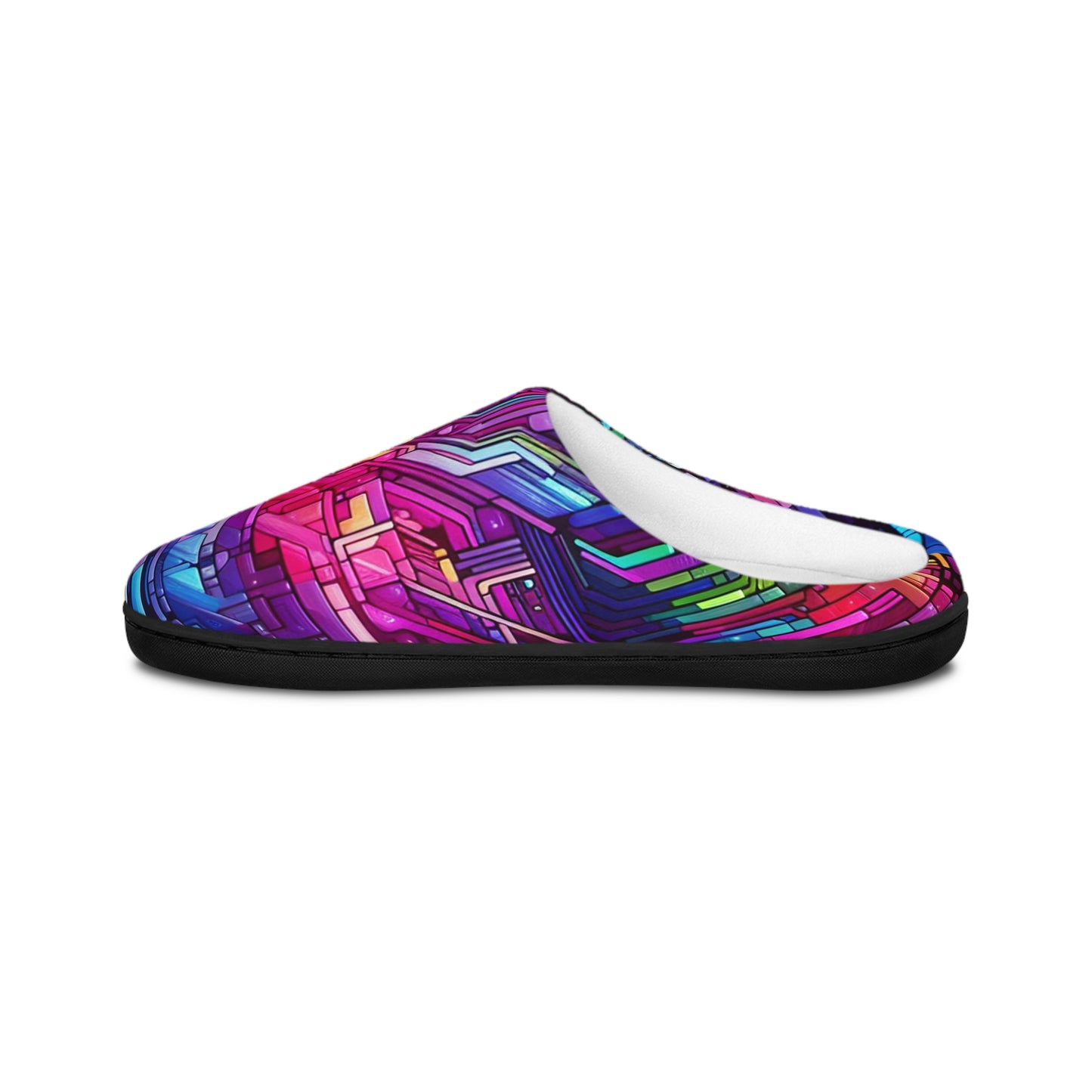 Giovanni da Verona - Trippy Infity Patterns Men's Indoor Slippers