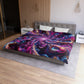 Benedicto da Silva. - Trippy Infinty Patterns Microfiber Duvet Cover