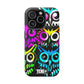 TDB iPhone Magnetic Tough Case - Psychedelic Rave Owl Design