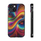 Neon Infinity Vortex Infinity Patterns Art Polycarbonate Phone Case