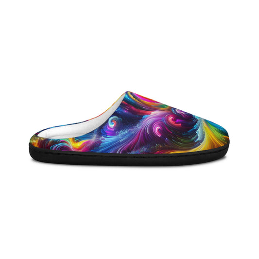 NeoJoyLife - Neon Butterflies Woman's Indoor Slippers
