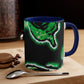 "Neon Splendor Symphony" Butterflies 11oz Mug