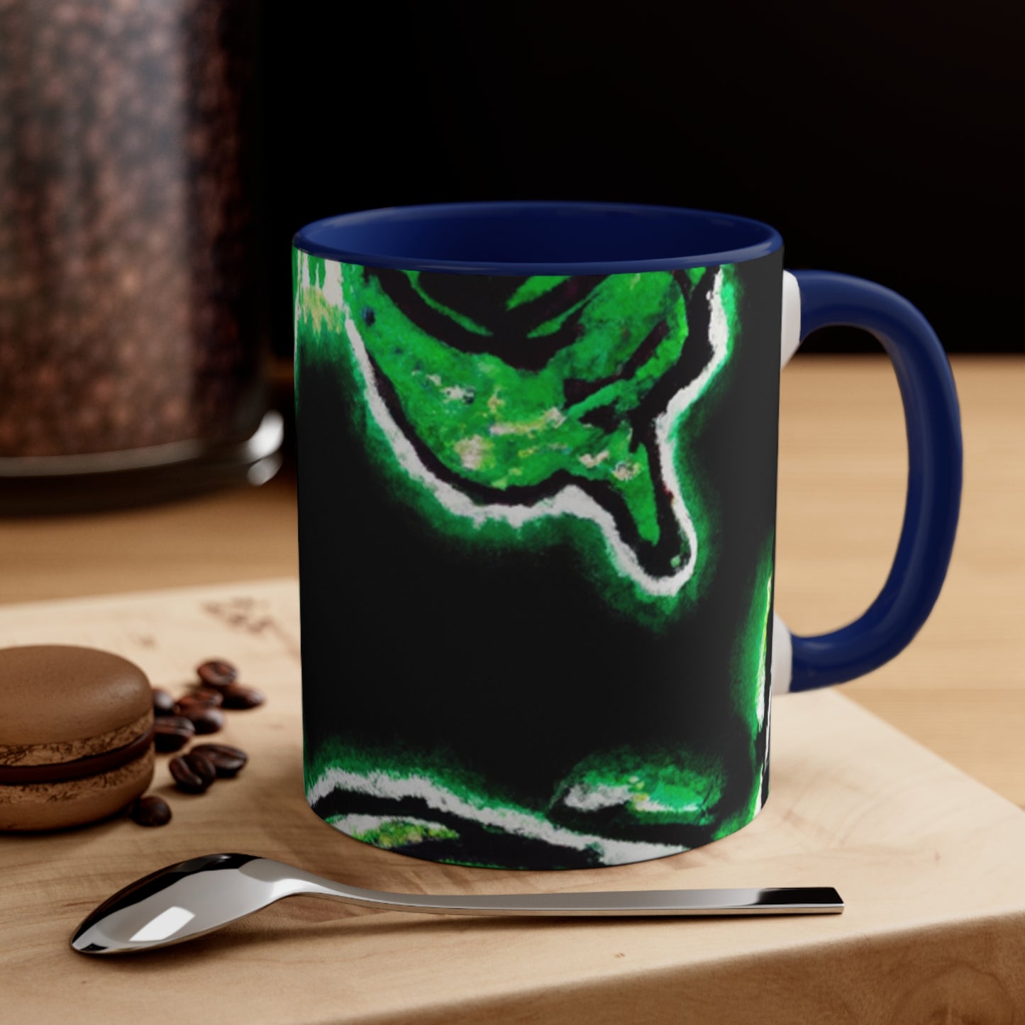 "Neon Splendor Symphony" Butterflies 11oz Mug
