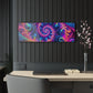 "Infinite Vibrance" Trippy infity Pattern 1/4" Glossy Acrylic Art