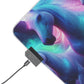 "Neon Dreamscape of Unicorns" NEON Unicorns LED Mousepad