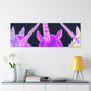 Neon Unicorn Dreamscape NEON Unicorns Art Canvas
