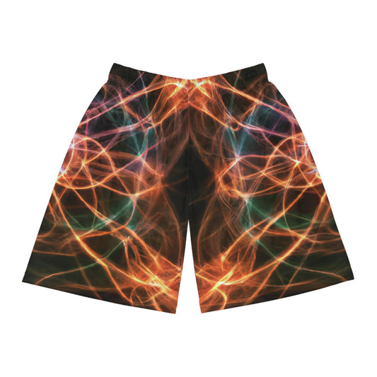 Hugo Razeford - Trippy Infinity Patterns Rave Shorts