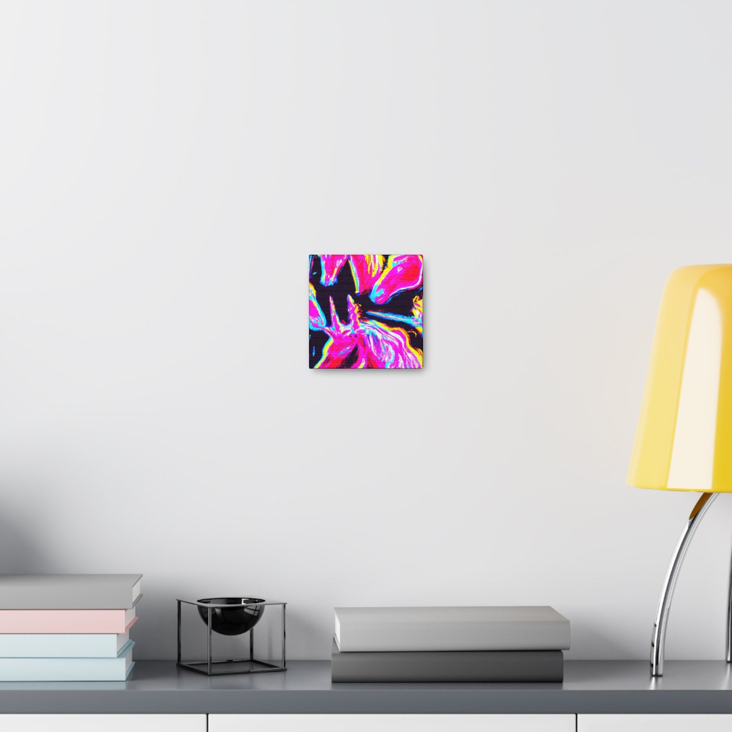 Neon Unicorn Squad. NEON Unicorns Art Canvas
