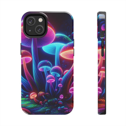 Neon Psychedelic Pupal Art NEON Unicorns Tough Phone Case Iphone 7 8 9 10 11 12 13 14 Pro Max Mini Plus XR XS SE