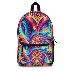 Ludovico Boschi - Trippy Infinity Patterns Backpack