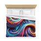 Giovanni da Volterra - Trippy Infinty Patterns Microfiber Duvet Cover