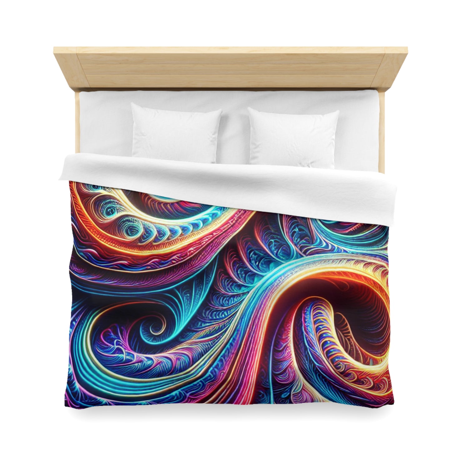 Giovanni da Volterra - Trippy Infinty Patterns Microfiber Duvet Cover