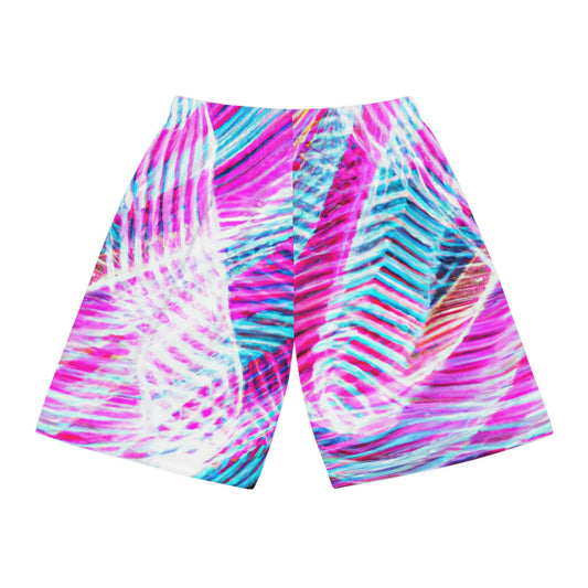 Gemma Farthingale - Trippy Infinity Patterns Rave Shorts