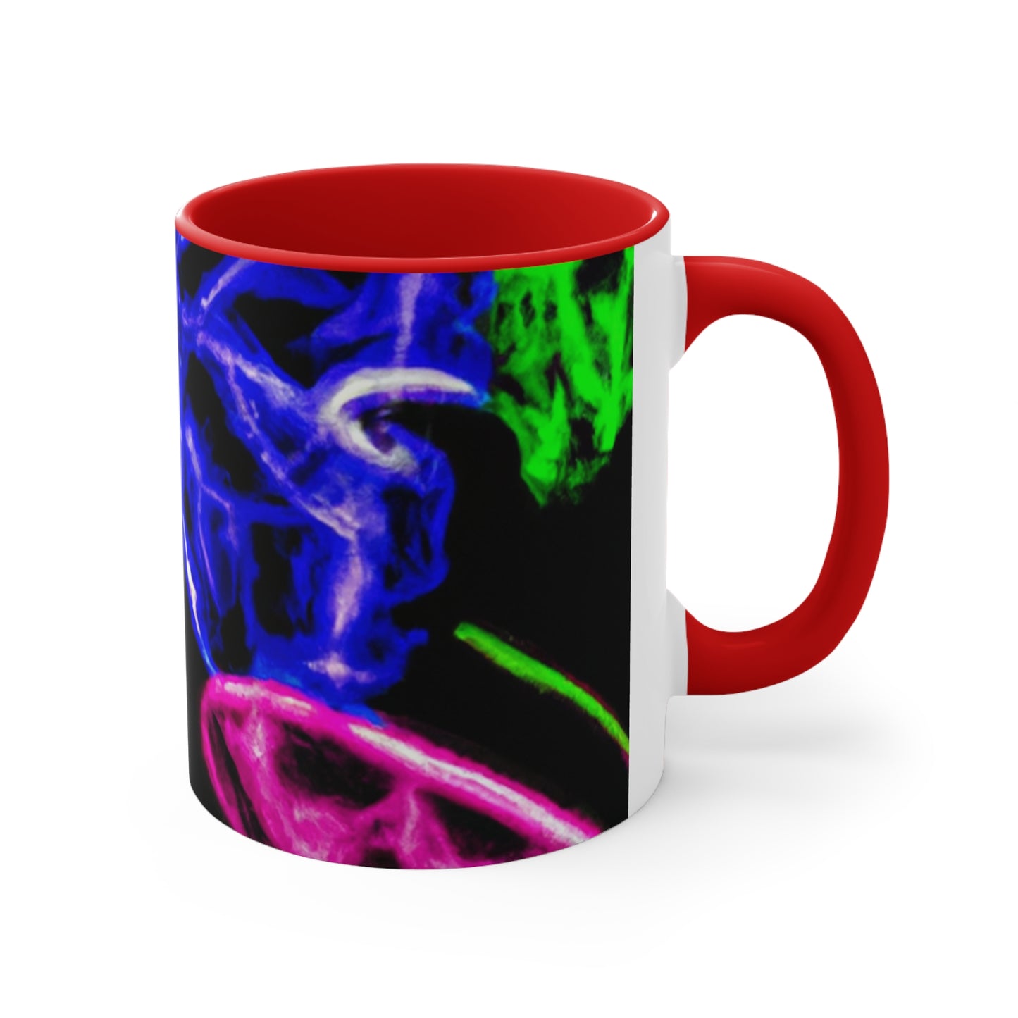 "Neon Dreamscapes" Butterflies 11oz Mug