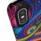 Neon Infinity Illusionz. Trippy Infinity Patterns Tough Phone Case