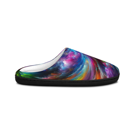 Anselmo da Padova - Trippy Infity Patterns Men's Indoor Slippers