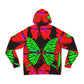 Neon-Butterfly Spectacular - Butterflies AOP Hoodie
