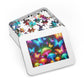 Neon Fluttergleam. - Neon Butterflies and Mushrooms Puzzle 30, 110, 252, and 1000 Pieces