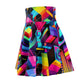 Benvenuto Bellini - Trippy Infity Patterns Woman's Skater Skirt