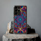 "Fantasia of Fluorescence" Infinity Patterns Art Polycarbonate Phone Case Samsung Galaxy s21 s22 Google Pixel 6 Iphone 11 12 13 14 Pro Max Mini Plus