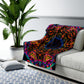 Sir Everard Pomeroy - Trippy Infinity Patterns Sherpa Blanket