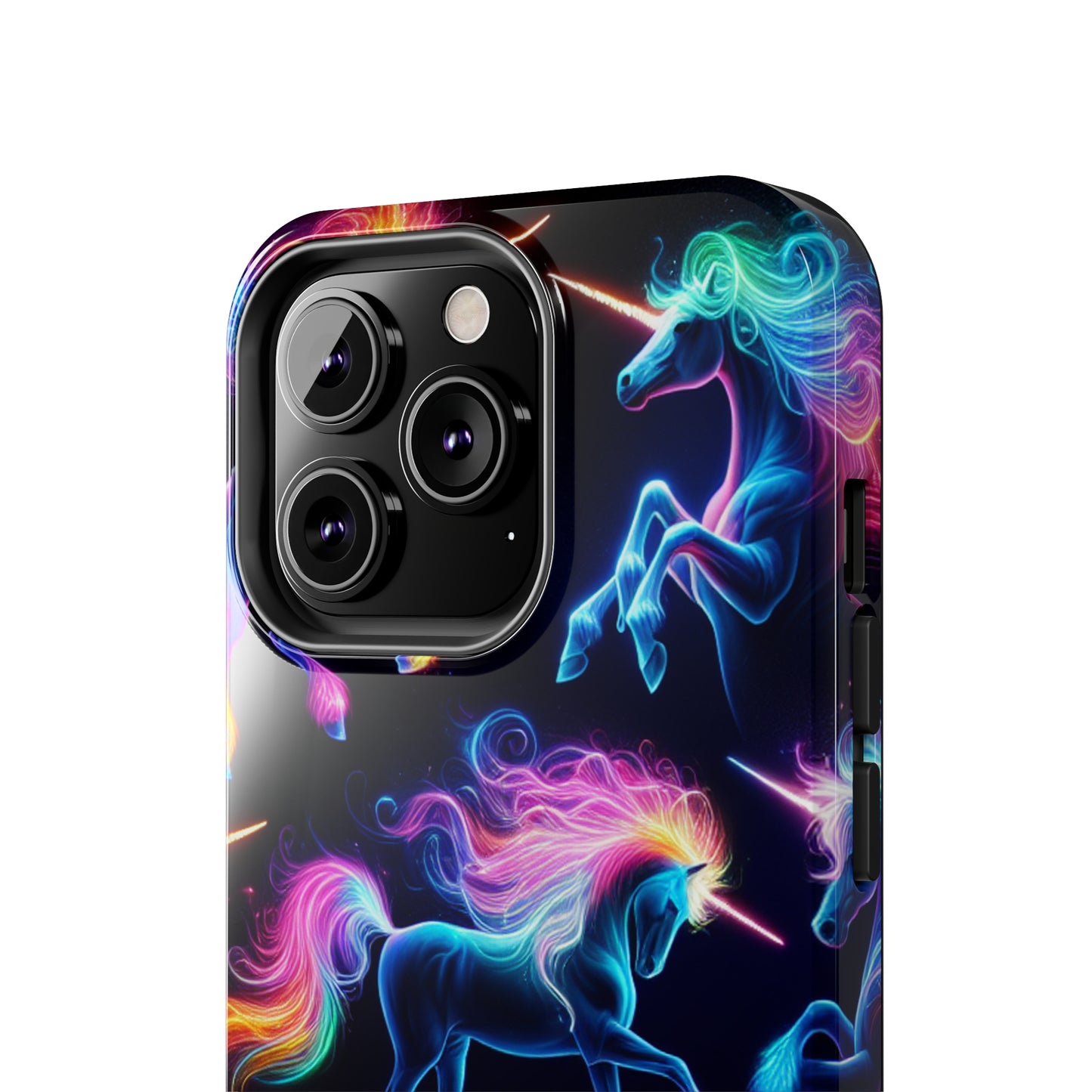 'Neon Mirage of Unicorns' NEON Unicorns Tough Phone Case