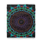 DaVinci Luther - Trippy Infinity Patterns Sherpa Blanket
