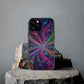 "Infinite Electrify" Infinity Patterns Art Polycarbonate Phone Case