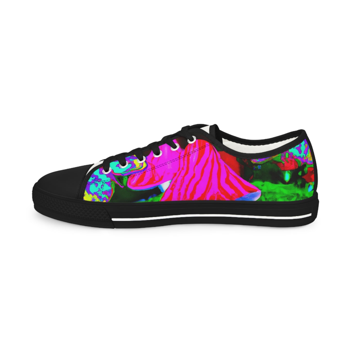 "Neon Natural Bliss" - Men's Lowtop Sneakers