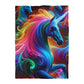 Giovanni Caravaggio - NEON Unicorns Microfiber Duvet Cover
