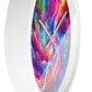 Ercole di Chiaravalle - Trippy Infinity Patterns Wall Clock
