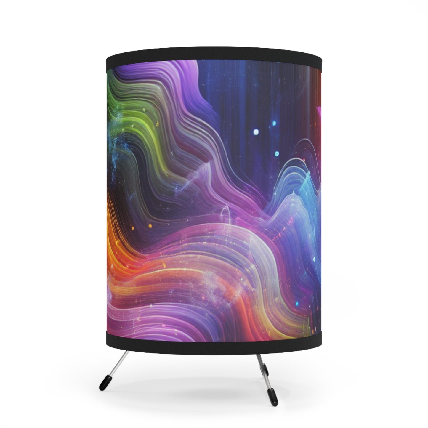 Giovanni Battista di Lupo - Trippy Infity Patterns Art Tripod Lamp