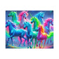 Nornicorns. - Neon Unicorns Puzzle