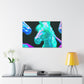 Neon Unicorn Palooza NEON Unicorns Art Canvas