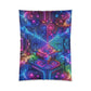 Aurora Flarezoom. Trippy Infinity Patterns Comforter Blanket