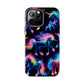'Neon Mirage of Unicorns' NEON Unicorns Tough Phone Case