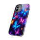 'Metamorphic Brilliance' NEON Butterflies Tough Phone Case