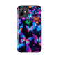 "Neon Flutterby Lights" NEON Butterflies Tough Phone Case