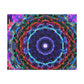 "Infinite Plasma Rainbow" Trippy Infinity Patterns Art Canvas