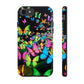 Neon Butterfly Congregation. NEON Butterflies Tough Phone Case