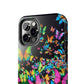 Neon Butterfly Congregation. NEON Butterflies Tough Phone Case