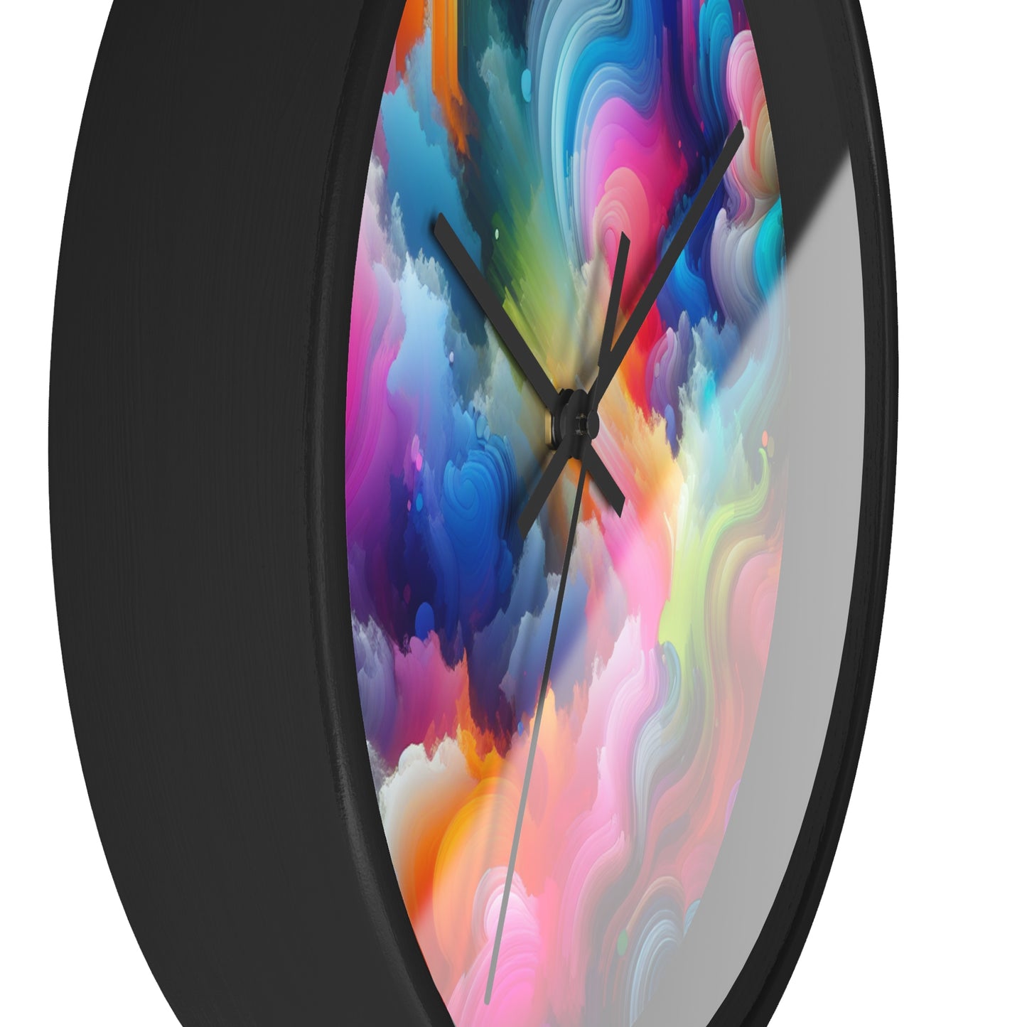 Almeda Grumerebo. - Trippy Infinity Patterns Wall Clock