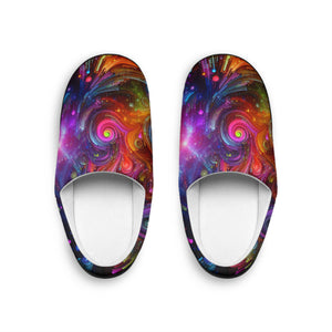 Hans Dutlinger - Trippy Infity Patterns Men's Indoor Slippers