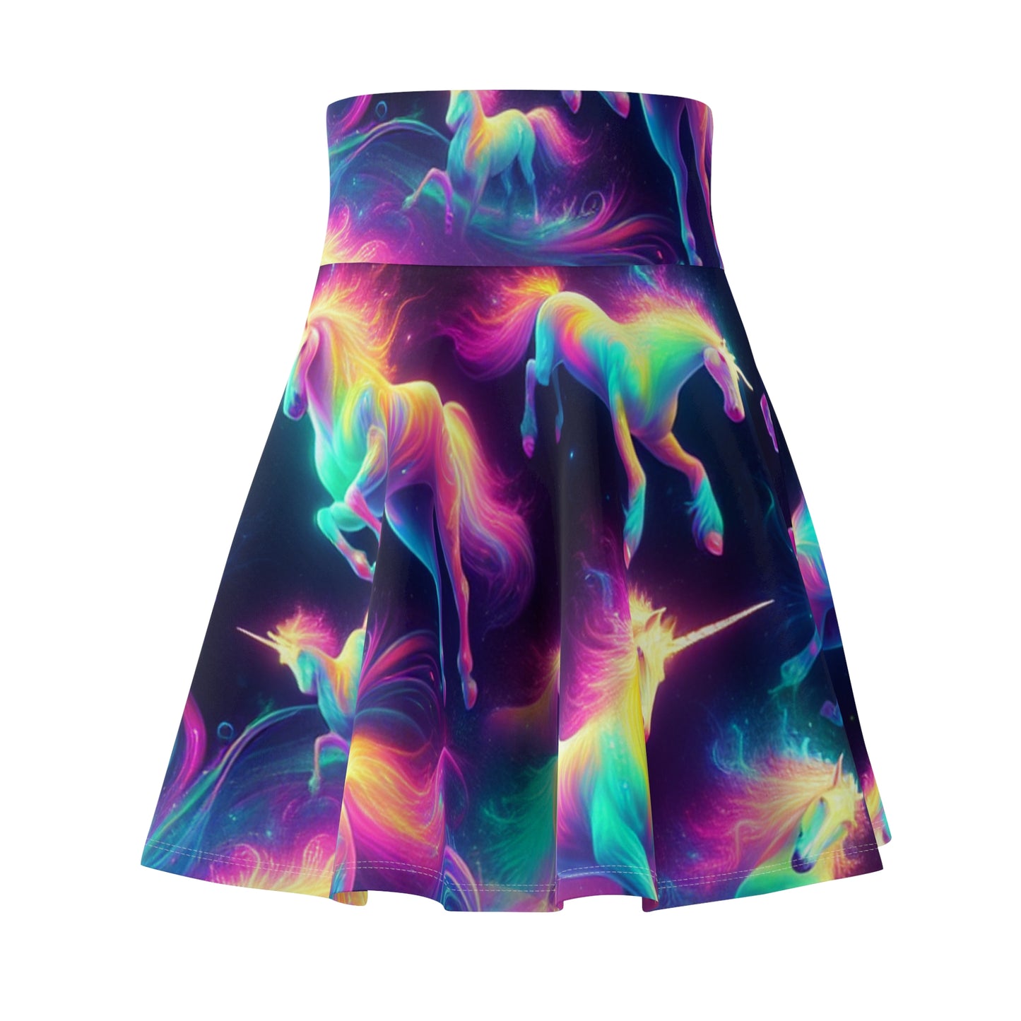 Pietro di Lucia -NEON Unicorns Woman' Skater Skirt
