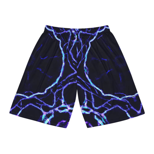 Fernão de Antonio - Trippy Infinity Patterns Rave Shorts