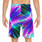 Gianni da Riva - Trippy Infinity Patterns Rave Shorts