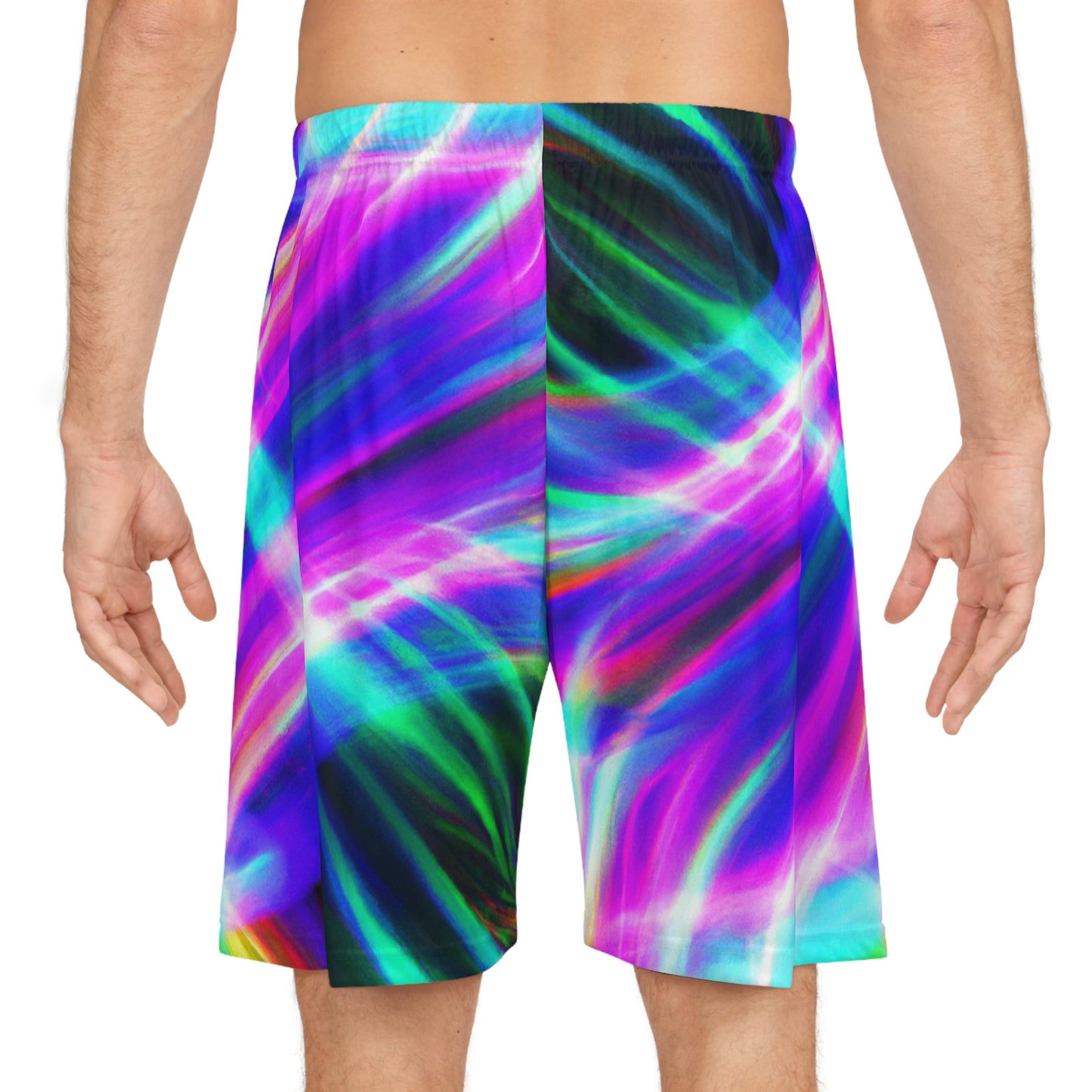 Gianni da Riva - Trippy Infinity Patterns Rave Shorts