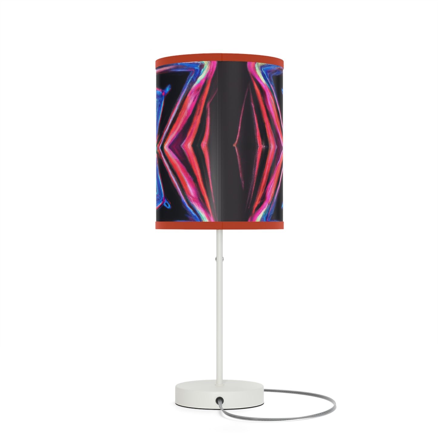 Hans Vermeer - Trippy Infinity Patterns colored Lamp