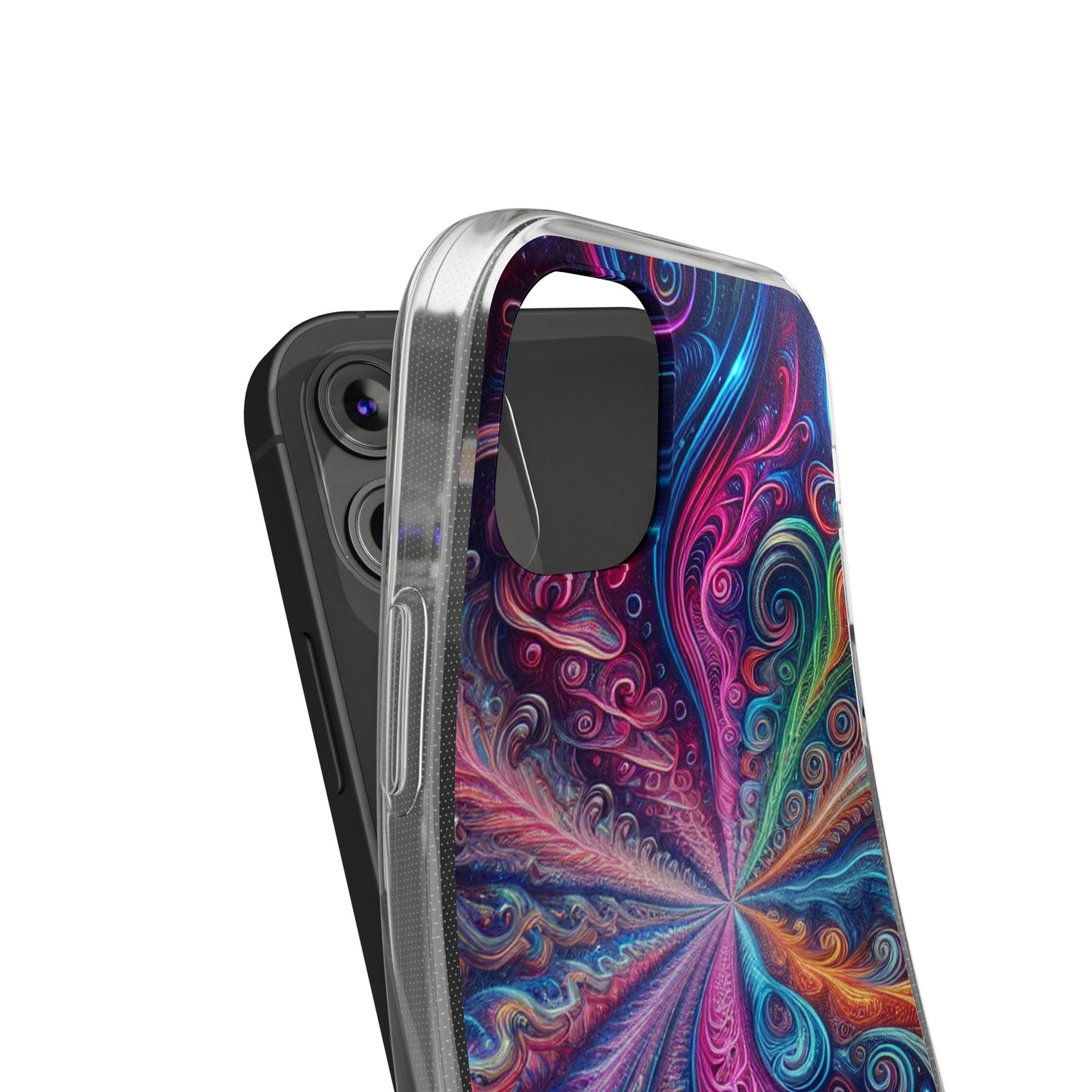 "Infinite Electrify" Infinity Patterns Art Polycarbonate Phone Case