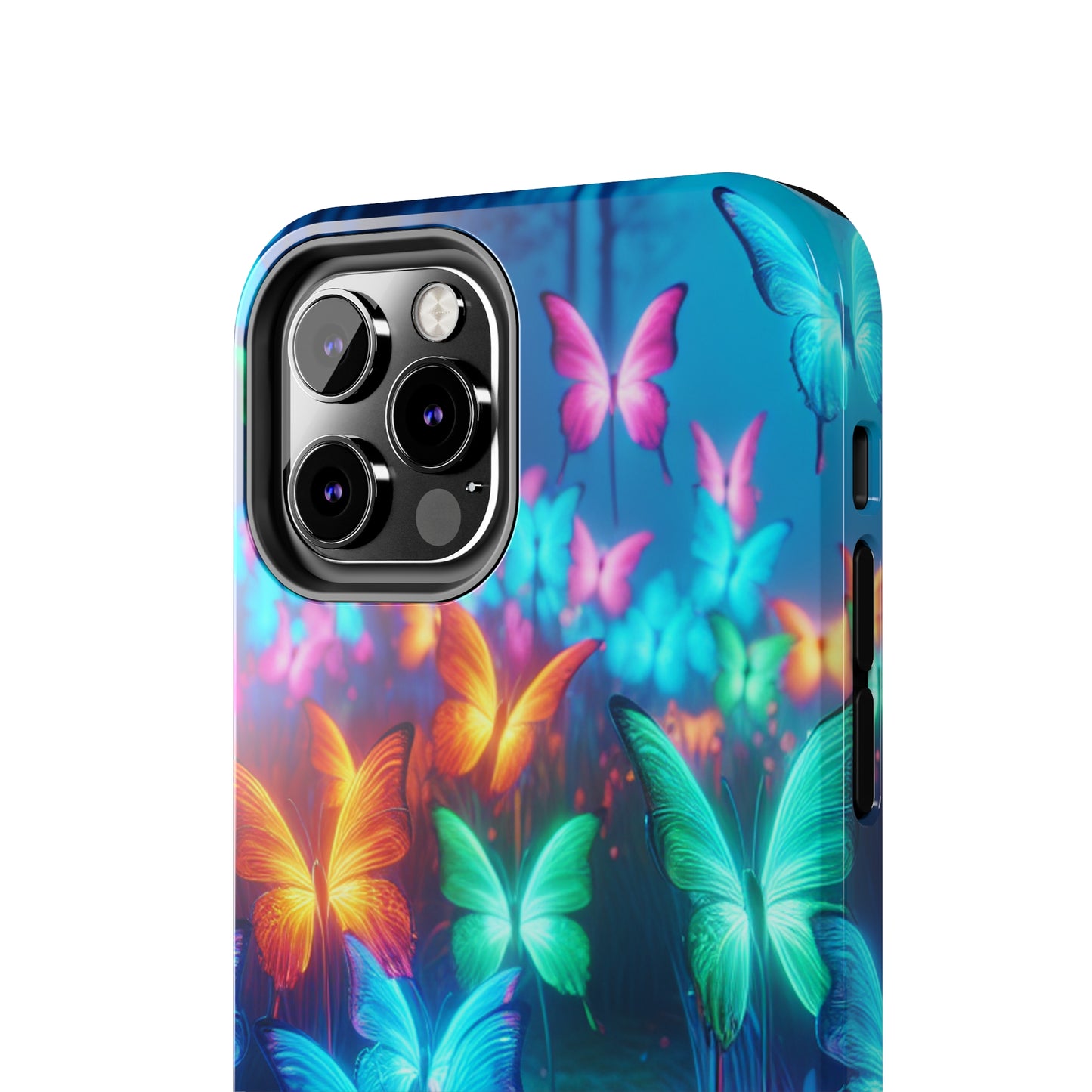 Neon Whispers. NEON Butterflies Tough Phone Case